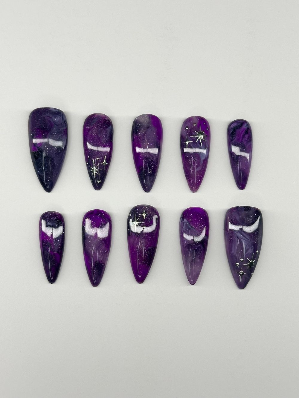 twilight press on nails